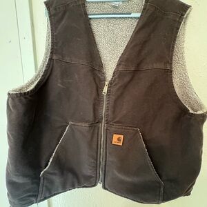 Carhartt Tan Sherpa-Lined Outerwear